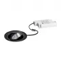 BRUMBERG DAMITA Round LED Recessed Spotlight 6W 480lm 3000K Warm White IP65 Black Swivel 30° Phase-Cut Dimmable 230V