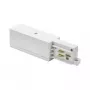 BRUMBERG ONETRACK 3-Phase DALI Switchable End Feed, White