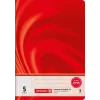 BRUNNEN School Notebook Vivendi Lineatur 5 Squared Without Margin A4 16 Sheets 32 Pages 80 gsm White Paper Stapled Cardboard Cover Assorted Colours
