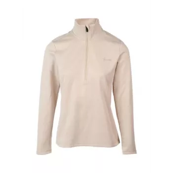 Brunotti Heronne Women's Fleece Sweater XS Canvas - Half-Zip High Neck