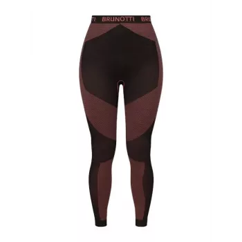 Brunotti Leogang Women's Thermal Pants - Slim Fit 4-Way Stretch Base Layer (XL, Pink)