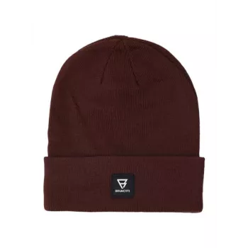 Brunotti Tignes 2.0 Unisex Beanie Hat - Dark Red - One Size