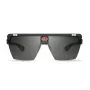 BUGATTI MAN 01A-RG Sunglasses Pilot Aviator Acetate Black Grey UV400