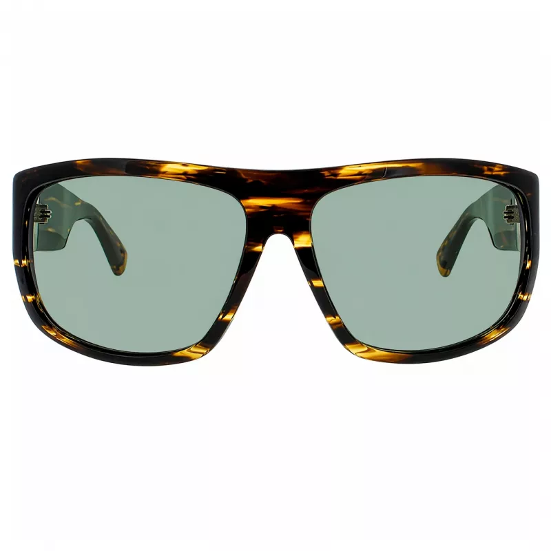 BUGATTI Man 43C-DT Sunglasses Pilot/Rectangle Metal/Acetate 66/15/123 mm UV400