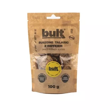 BULT Dried Turkey Slices Dog Treat 100g – Grain-Free High-Protein Training Snack