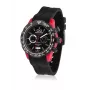 BULTACO MAN H1PR43C-CB1 43mm Analog Quartz Watch Black Leather