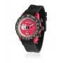 BULTACO MAN H1PR43C-CR1 43mm Men's Quartz Chronograph Watch Black Dial Leather Strap