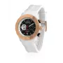 BULTACO MAN Heritage Chronograph Watch H1PW43C-CB1 43mm Black Dial Leather Strap