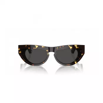 Burberry BE4422U410687 Women's Sunglasses - Square Transparent Grey Frame Dark Grey Lens 58mm