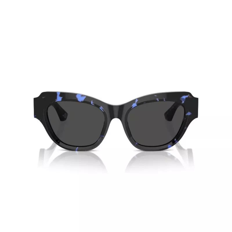 Burberry BE4423-411187 Women's Sunglasses, Transparent Grey Frame, Grey Gradient Lens, 52 mm