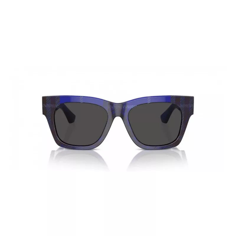 Burberry BE4424 Women's Sunglasses Dark Havana Frame Dark Grey Lens 52/18/140 mm