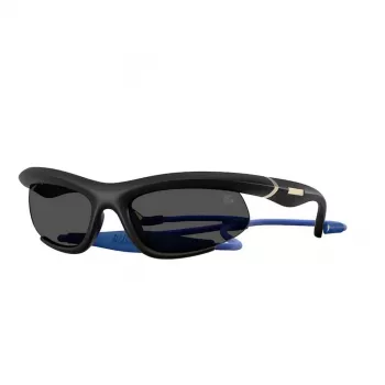 Burberry BE4462-345287 Women's Sunglasses Geometric Transparent Grey Acetate Dark Grey Lens 64/20/125 mm