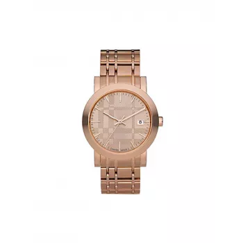 Burberry BU1864 Men's Watch 38 mm Black Leather