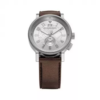 Burberry BU7681 Men's Swiss Quartz Chronograph Watch 42mm Stainless Steel