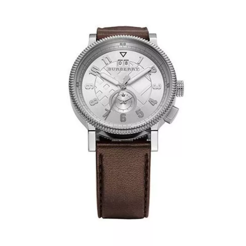 Burberry BU7681 Men's Swiss Quartz Chronograph Watch 42mm Stainless Steel