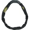 BURG WÄCHTER 280 C 90 BLACK Combination Chain Bicycle Lock, 900 mm Hardened Steel Square Chain, 5-Digit Resettable Code, Black