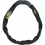 BURG WÄCHTER 280 C 90 BLACK Combination Chain Bicycle Lock, 900 mm Hardened Steel Square Chain, 5-Digit Resettable Code, Black