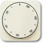 Busch-Jaeger Busch-Duro 2000® SI Central Plate, 1-Gang, Ivory, with Labeling Field 1753-0-6208