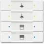 Busch-Jaeger Busch-Wächter 180 UP Sensor Komfort II, Flush-Mounted Motion Detector, Alpine White