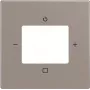 Busch-Jaeger Central Plate 8252-866-101 for TAE Connection Box, Studio White, Glossy 2CKA008200A0263