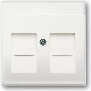 Busch-Jaeger Future Linear Central Plate, 1-Gang, Studio White