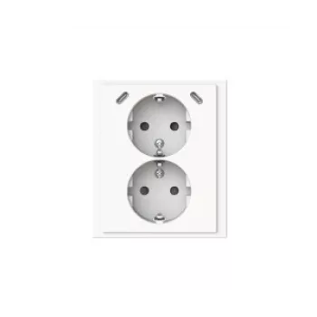 BUSCH-JAEGER Safety+ USB-C Double Socket Outlet 2x USB C, Anthracite 2TKA00006020