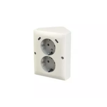 BUSCH-JAEGER Safety+ USB Double Socket with 2x USB-C, Studio White Matt (2TKA00006022)