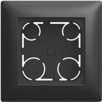 Busch-Jaeger Surface-Mounted 1-Gang Housing, High Profile, Busch-balance SI, Studio White 2TKA00005977