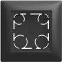 Busch-Jaeger Surface-Mounted 1-Gang Housing, High Profile, Busch-balance SI, Studio White 2TKA00005977