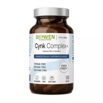 BWN BIOWEN Zinc 3X Immunity – Food Supplement for Humans – 100 Capsules