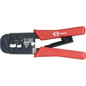 C.K Tools Ratchet Crimping Pliers for Modular Connectors, 250 mm (430028)