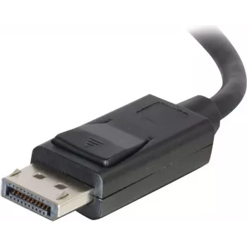 C2G 5.0m DisplayPort Cable with Latches, Male to Male, Black 84403