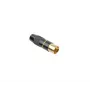 CABLETECH Metal TV Antenna Socket Black
