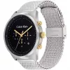 CALVIN KLEIN Men's City Collection Watch 25200296 44mm Stainless Steel Swiss Quartz