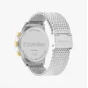 CALVIN KLEIN Men's City Collection Watch 25200296 44mm Stainless Steel Swiss Quartz