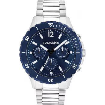 Calvin Klein Men's Watch Minimal Extension 25200115 44mm Stainless Steel Mesh