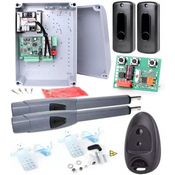 CAME ATS Set for Double-Swing Gates 24V 300N with ZL65N Control Panel and Radio Kit