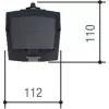 CAME AXL 22 ECO TOP Double-Leaf Swing Gate Kit for Gates up to 4.4 m