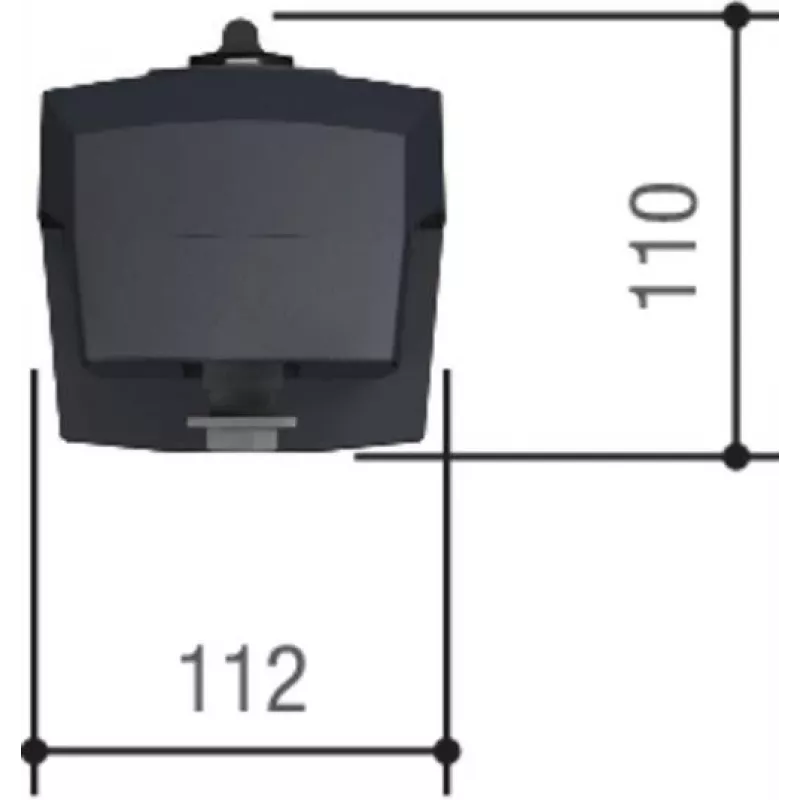 CAME AXL 22 ECO TOP Double-Leaf Swing Gate Kit for Gates up to 4.4 m