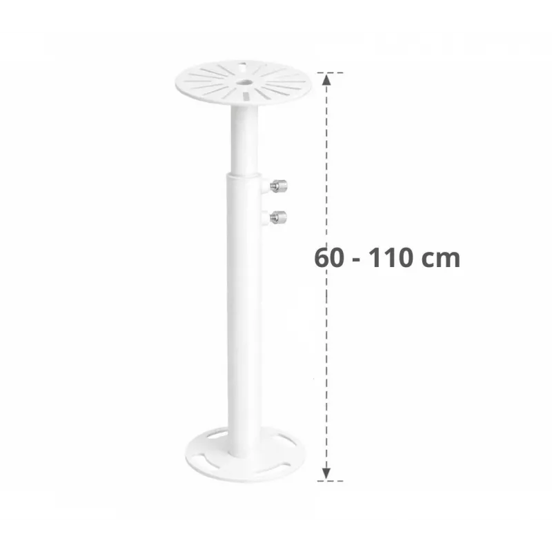 Camsafe CS20-PSO B Wall Mount Bracket for Dome and Bullet Cameras, White
