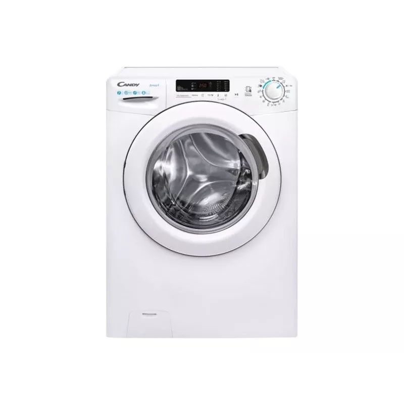 Candy CS4 1072DE/1-S Front Load Washing Machine, 7 kg, 1000 RPM, Energy Class D, White
