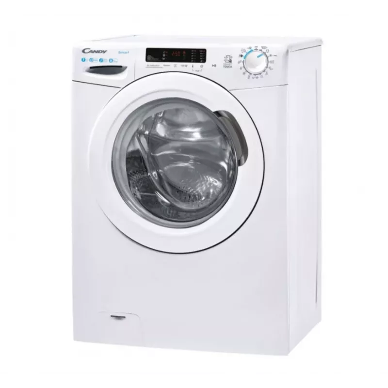 Candy CS4 1072DE/1-S Front Load Washing Machine, 7 kg, 1000 RPM, Energy Class D, White