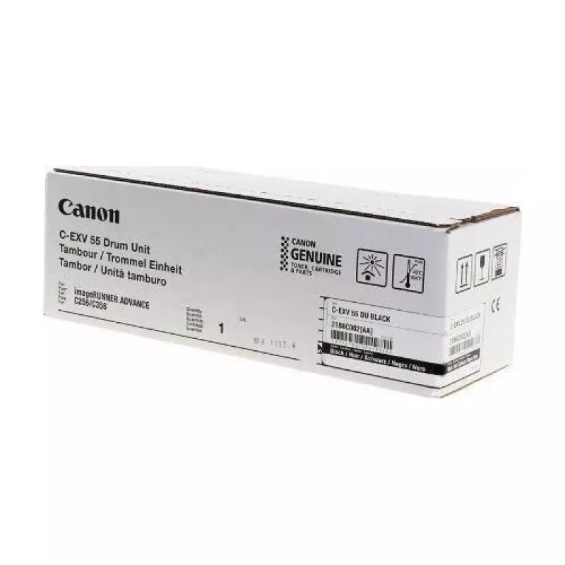 Canon C-EXV 55 Original Black Drum Unit (2186C002) for imageRUNNER ADVANCE C255i/C355i/C355P/C356i/C356P/C475i/C475iF