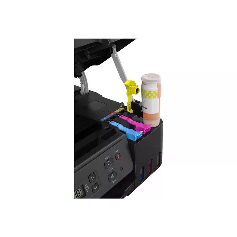 Canon PIXMA G2570 Multifunction Colour Inkjet Printer with Refillable Ink Tanks, Print Copy Scan, USB 5804C006