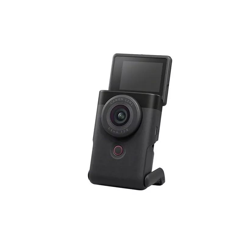 Canon PowerShot V10 Black Vlogging Kit 4K UHD 1-inch CMOS Camera with Mini Tripod Grip