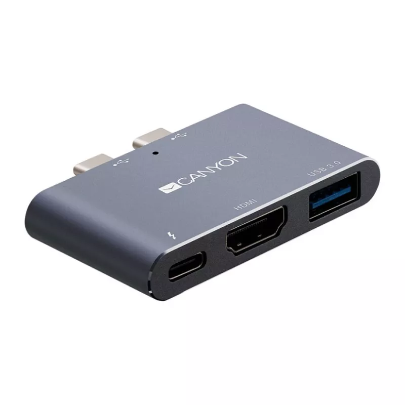 CANYON DS-1 3-in-1 Thunderbolt 3 Hub Space Grey