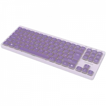 CANYON Keyboard OnType 10 Low Profile EN Wired Violet