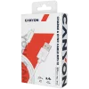 CANYON MFI-12 USB-A to Lightning Cable 2m White
