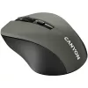 CANYON MW-1 Wireless Optical Mouse - 2.4 GHz, 1600 DPI, Grey