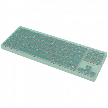 CANYON OnType 10 Low Profile EN Wired Green Keyboard